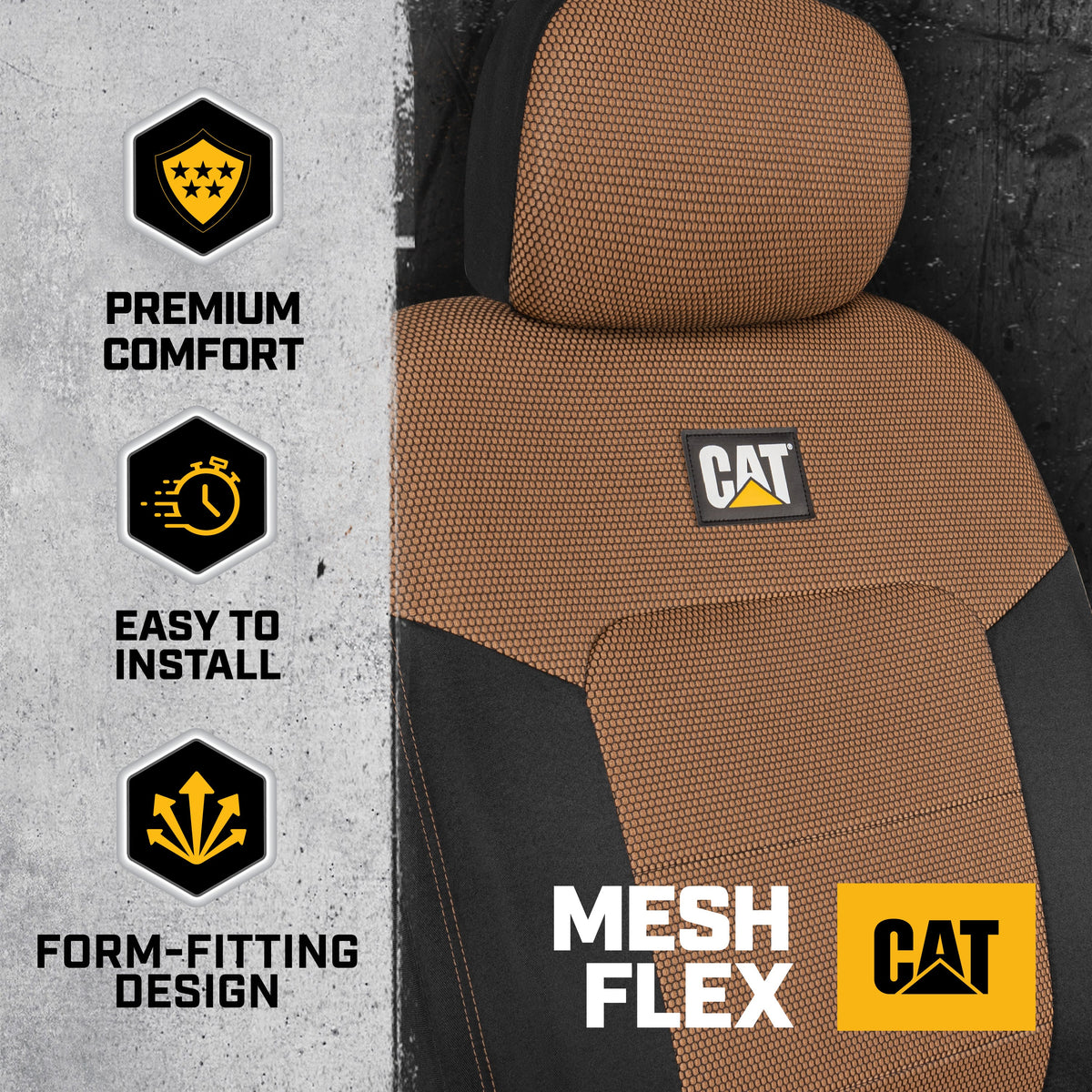 CAT 2-Pack MeshFlex Vordersitzbezüge