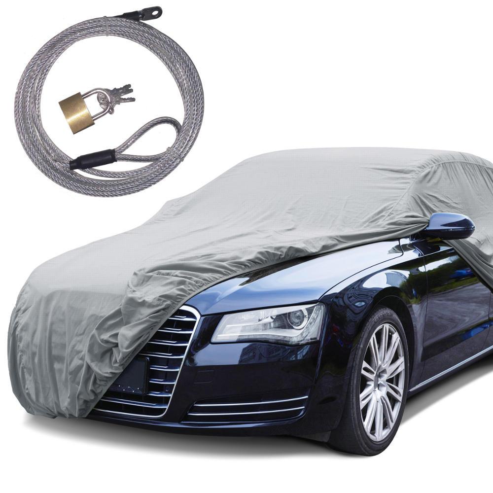 BDK Universal Fit Fahrzeugabdeckung für Autos, SUVs, LKW, Vans - UV & Staubschutz, wasserdicht