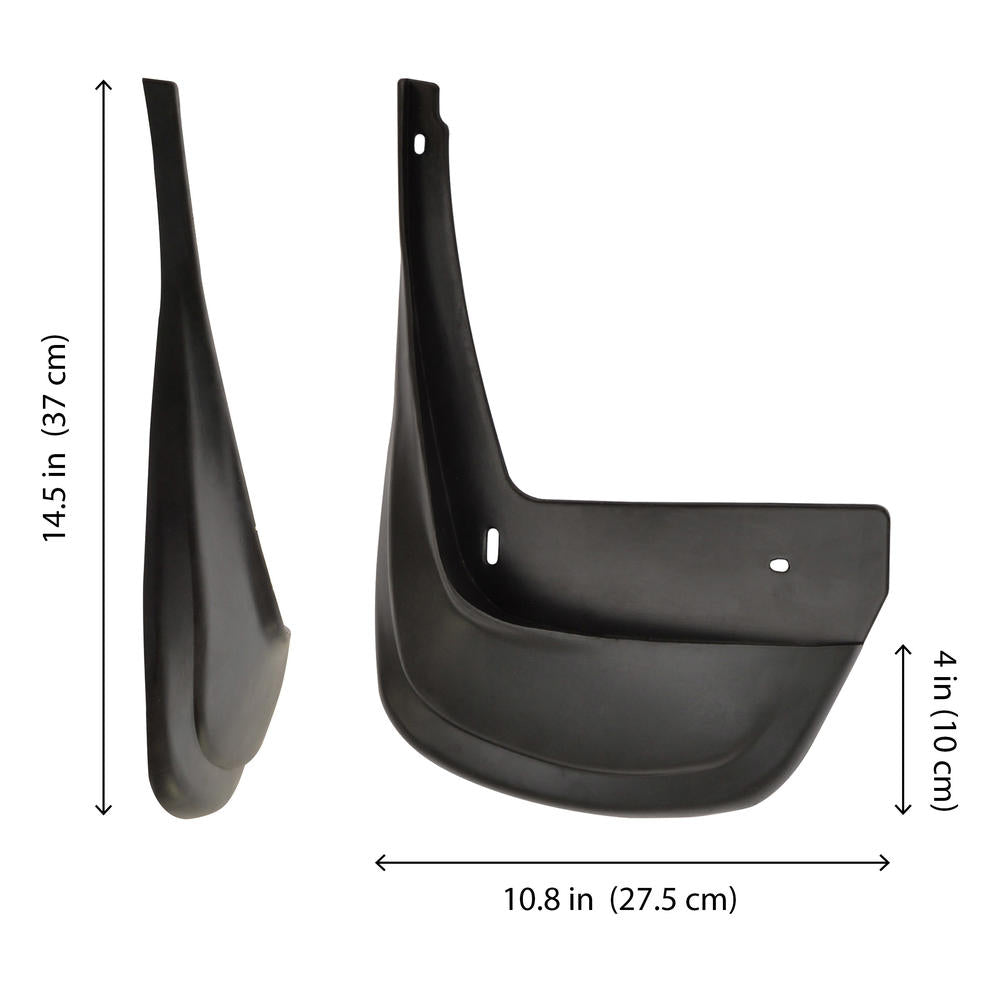 BDK Universal Fit Splash Guard Mud Flaps mit Hardware