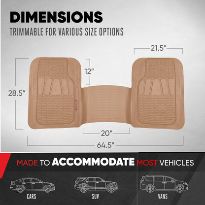 MotorTrend WingRunner Hinterbodenmatte - Trimm to Fit