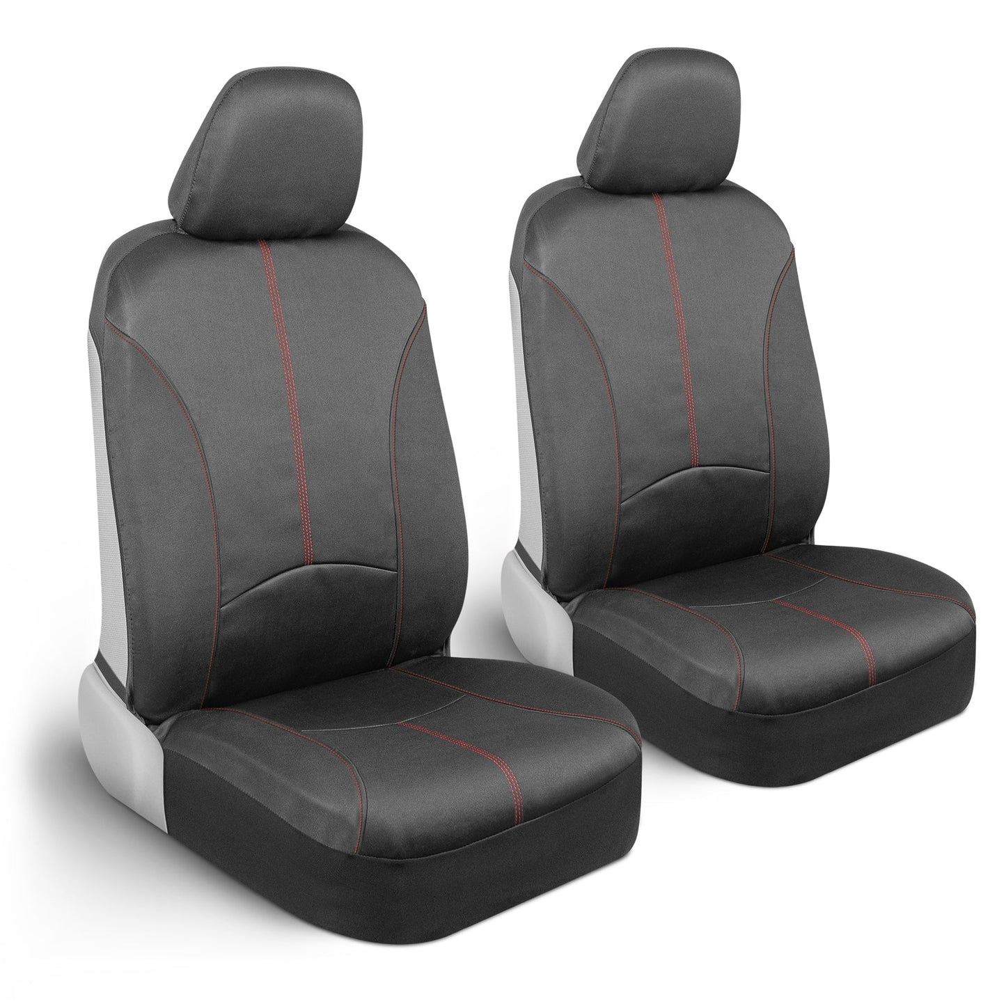 MotorTrend 2-Pack SpillGuard Wasserdichte Neopren-Vordersitzabdeckungen