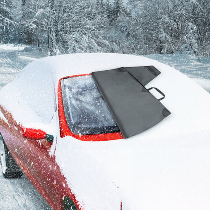Cat® Schneeschutzscheibe Schnee Abdeckung, härteste Auto Frostschutz für Eis & Schnee, Wetterfest für den Winter, Enthält Anti-Diebstahl Straps, Frostschutz für Auto-Truck Van SUV