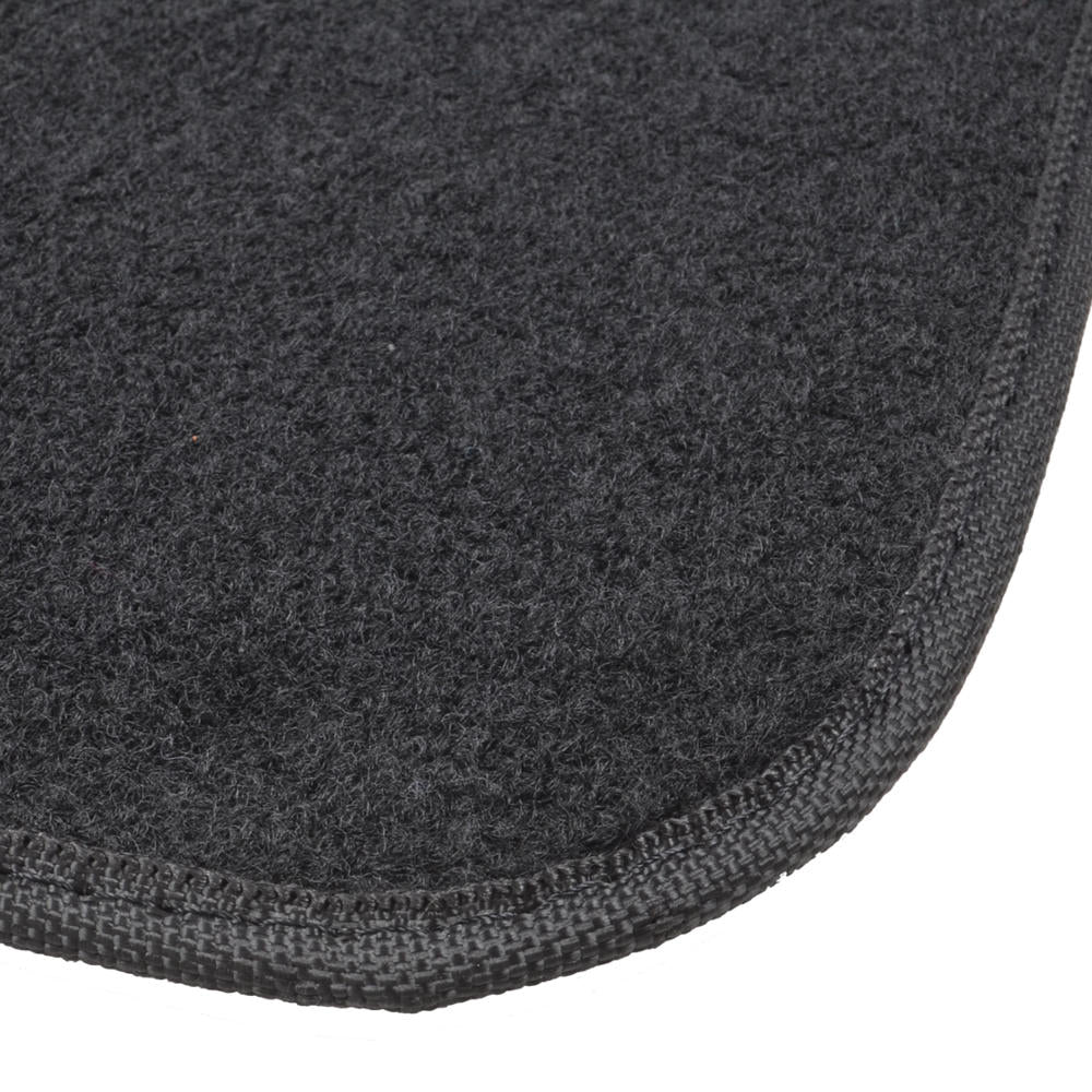 MotorTrend 4-Piece FatRug Premium Teppich Vorderbodenmatten und Hinterbodenmatten mit Fersenpolsterung
