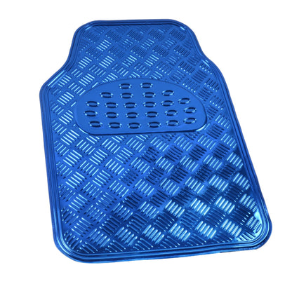 BDK 4-Piece Translucent Centered Cushioned Grip Pad Vorderbodenmatten und Hinterbodenmatten - Heavy Duty, All Weather