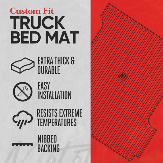 MotorTrend 3D Custom Fit Trunk / Cargo Mat für Ford F-150 CrewCab (2015 - 2021) (5,5 'Bett)