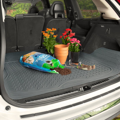BDK Trunk / Cargo Rubber Liner - Heavy Duty, All Weather, Trim to Fit (53.8 'x 43.2')