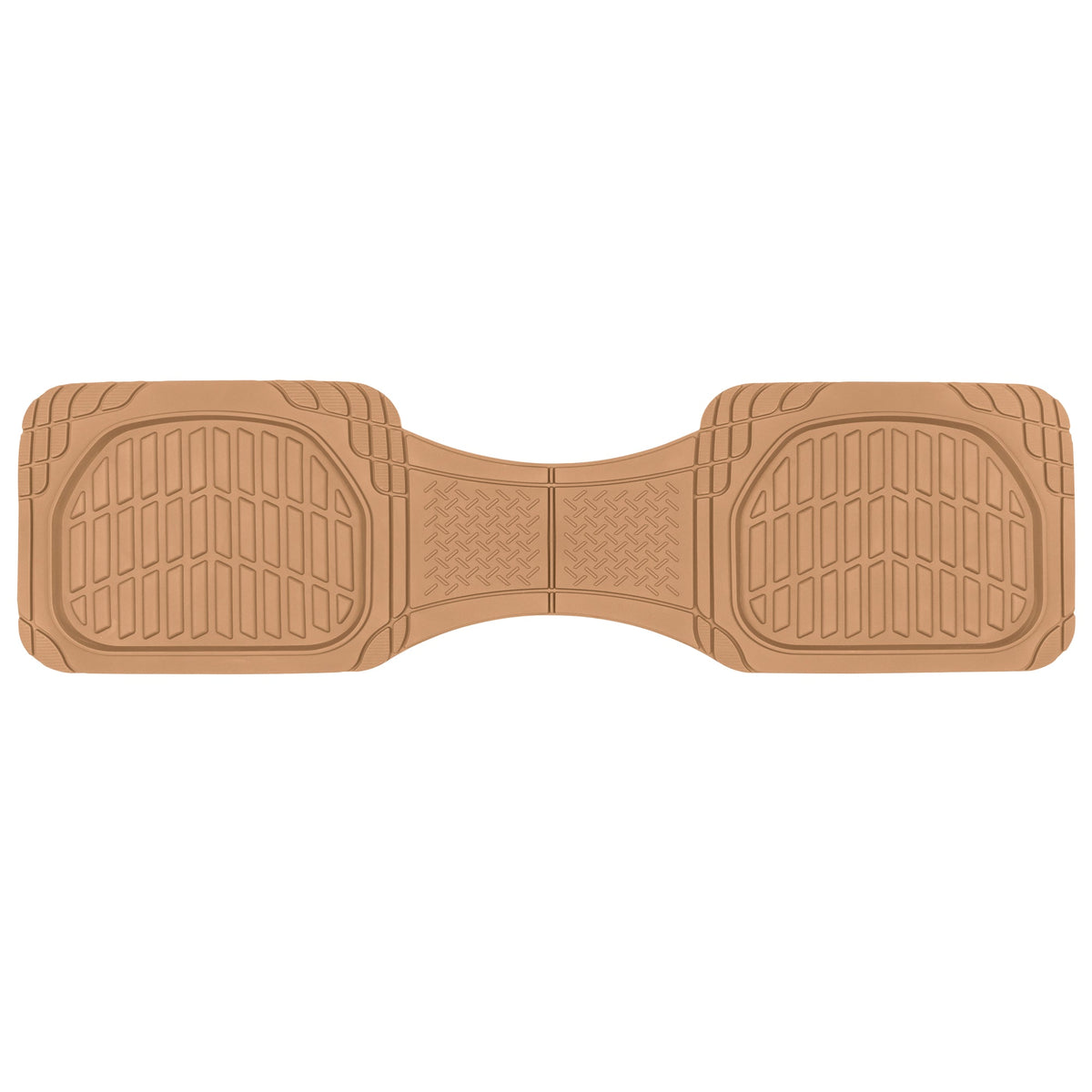MotorTrend PRO920 Deep Dish Rear Floor Matts - Heavy Duty, All Weather, Trimm to Fit