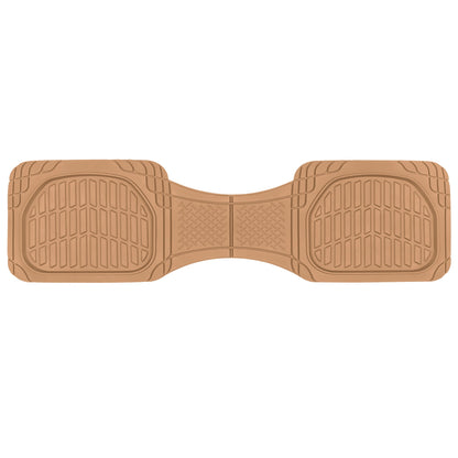 MotorTrend PRO920 Deep Dish Rear Floor Matts - Heavy Duty, All Weather, Trimm to Fit