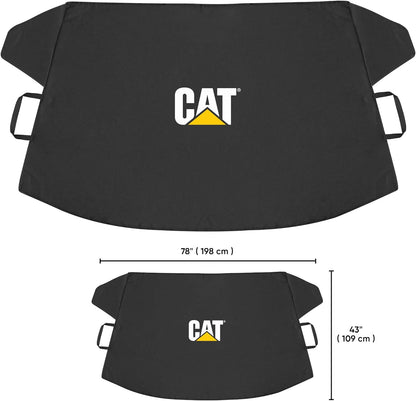 Cat® Schneeschutzscheibe Schnee Abdeckung, härteste Auto Frostschutz für Eis & Schnee, Wetterfest für den Winter, Enthält Anti-Diebstahl Straps, Frostschutz für Auto-Truck Van SUV