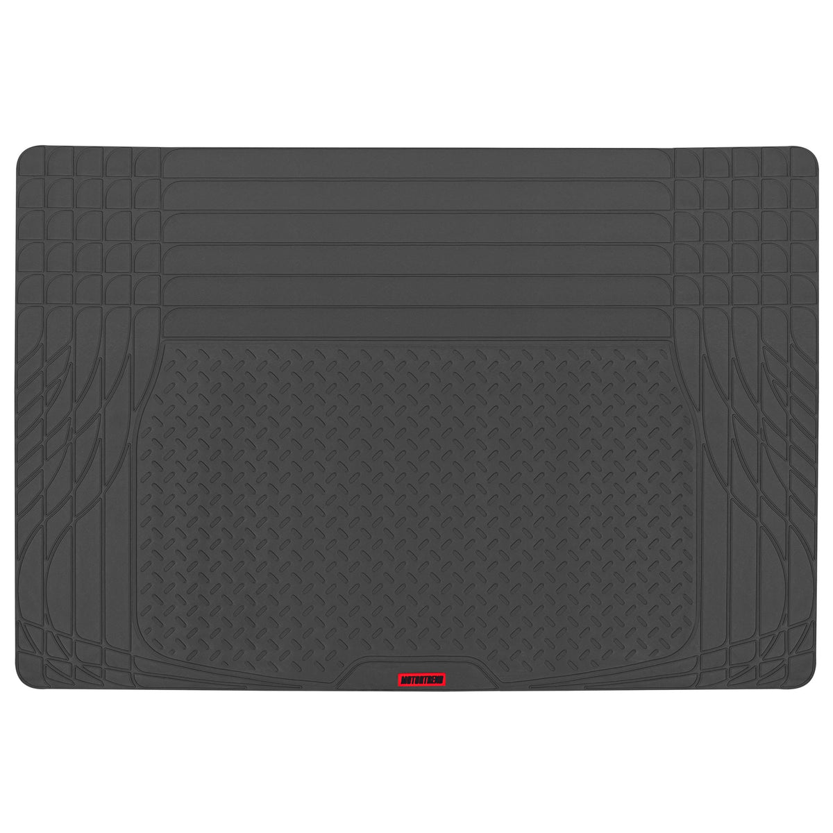 Motor Trend Heavy Duty Utility Cargo Liner Bodenmatten für Auto-Truck-SUV, Universal Trimmable to Fit, Faltbar, Cargo & Trunk All Weather Protection (Mehrere Farben)
