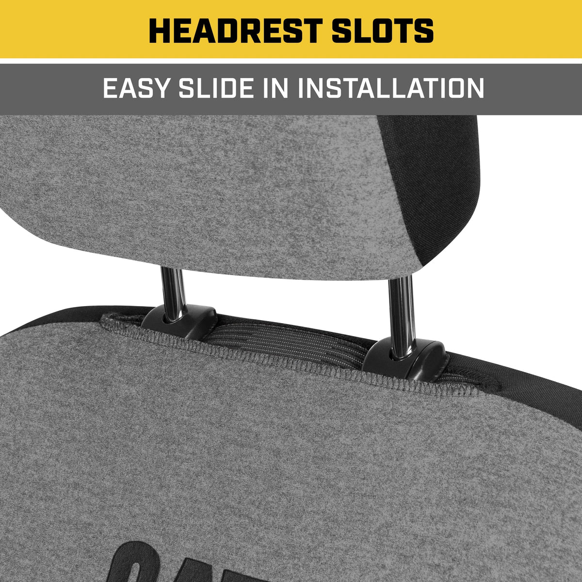 CAT 2-Pack CozyBlend JerseyHeather Vordersitzbezüge