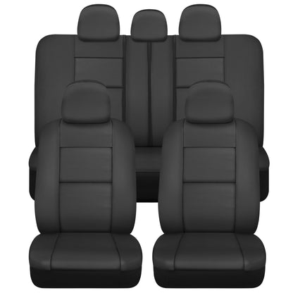 BDK Faux Croc Haut Vordersitze und hintere Split Bench Sitze