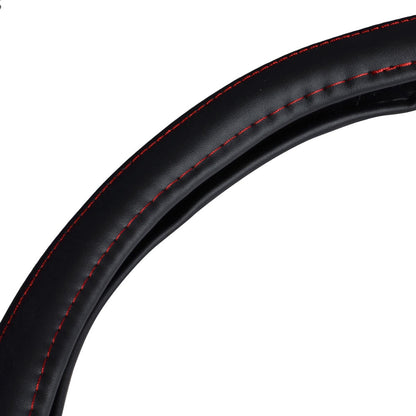 MotorTrend Faux Leder Lenkrad Abdeckung für LKW, Semi-Trucks, Wohnmobile, Big Rigs, 18 Wheelers (Fits 18')