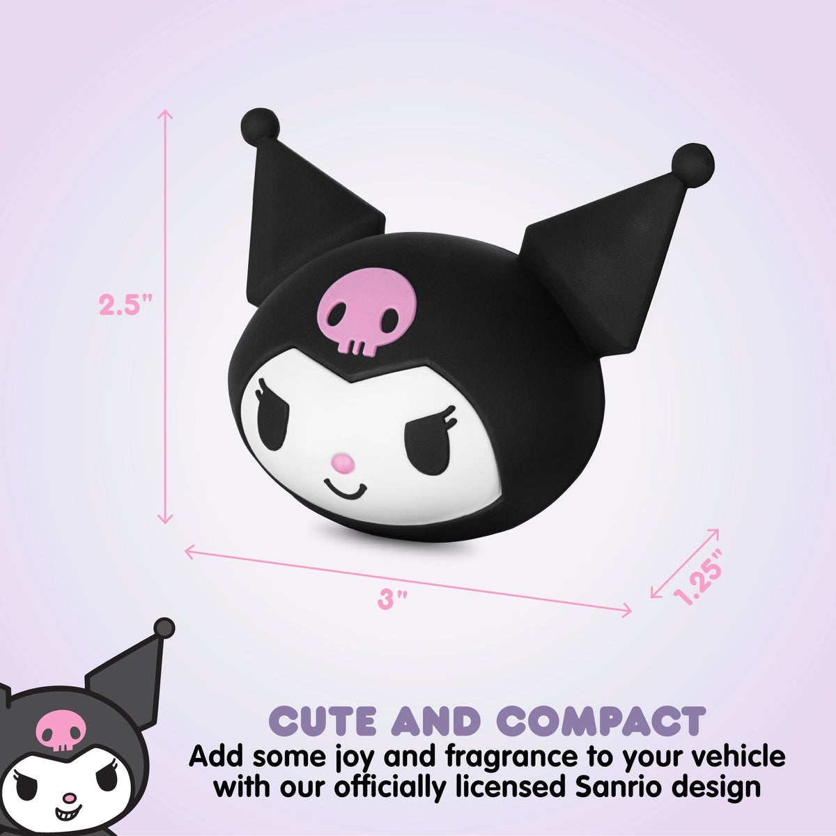Carbella Offizieller Hallo Kitty Kuromi Air Freshener Deodorizer - Mitternachts-Lavendel