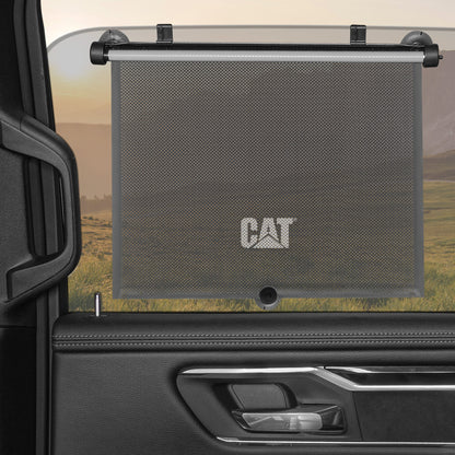 Raupe UVProtect Sonnenschirm für Auto-Seitenfenster, UV-Schild für Säugling Baby All Passagiere, Universal & Retractable Pull-Down Roller Sunshade, passt Auto Auto Limousine SUV Truck Van 14x19in (CAAS-030)