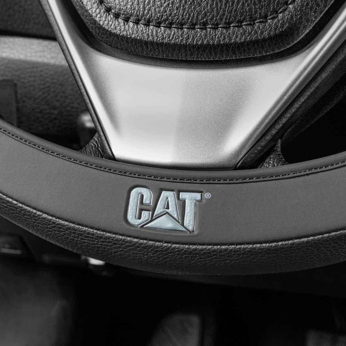 CAT EasyWrap Faux Leather Steering Wheel Abdeckung (Fits 14.5' - 15.5')