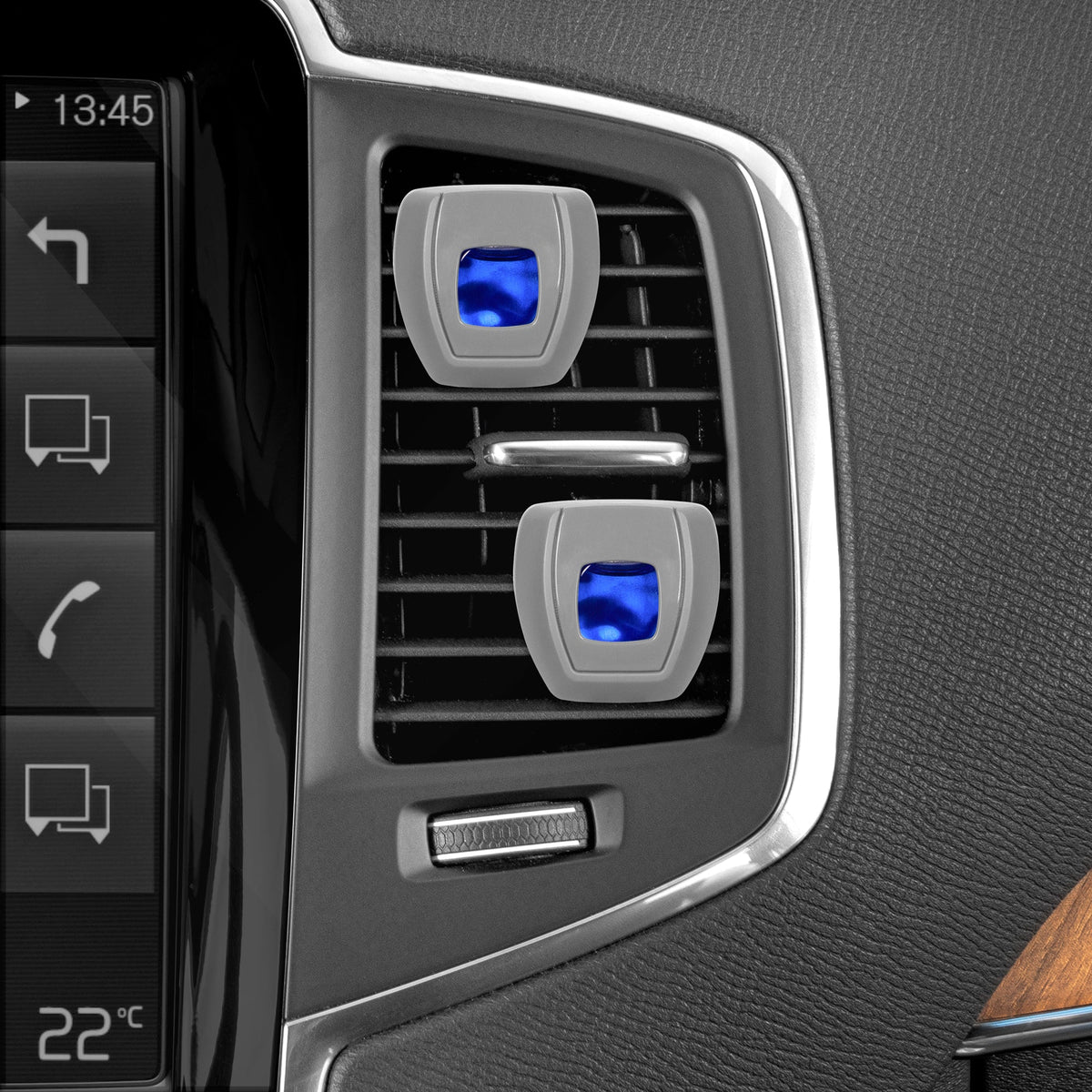 Motor Trend Vent Clip Air Freshener - Langlebige frische Düfte für Autos, LKW und SUVs - Vanilla Scent