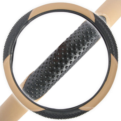 BDK Ergonomic Sport Massage Grip Lenkrad Abdeckung (Fits 14.5' - 15.5')