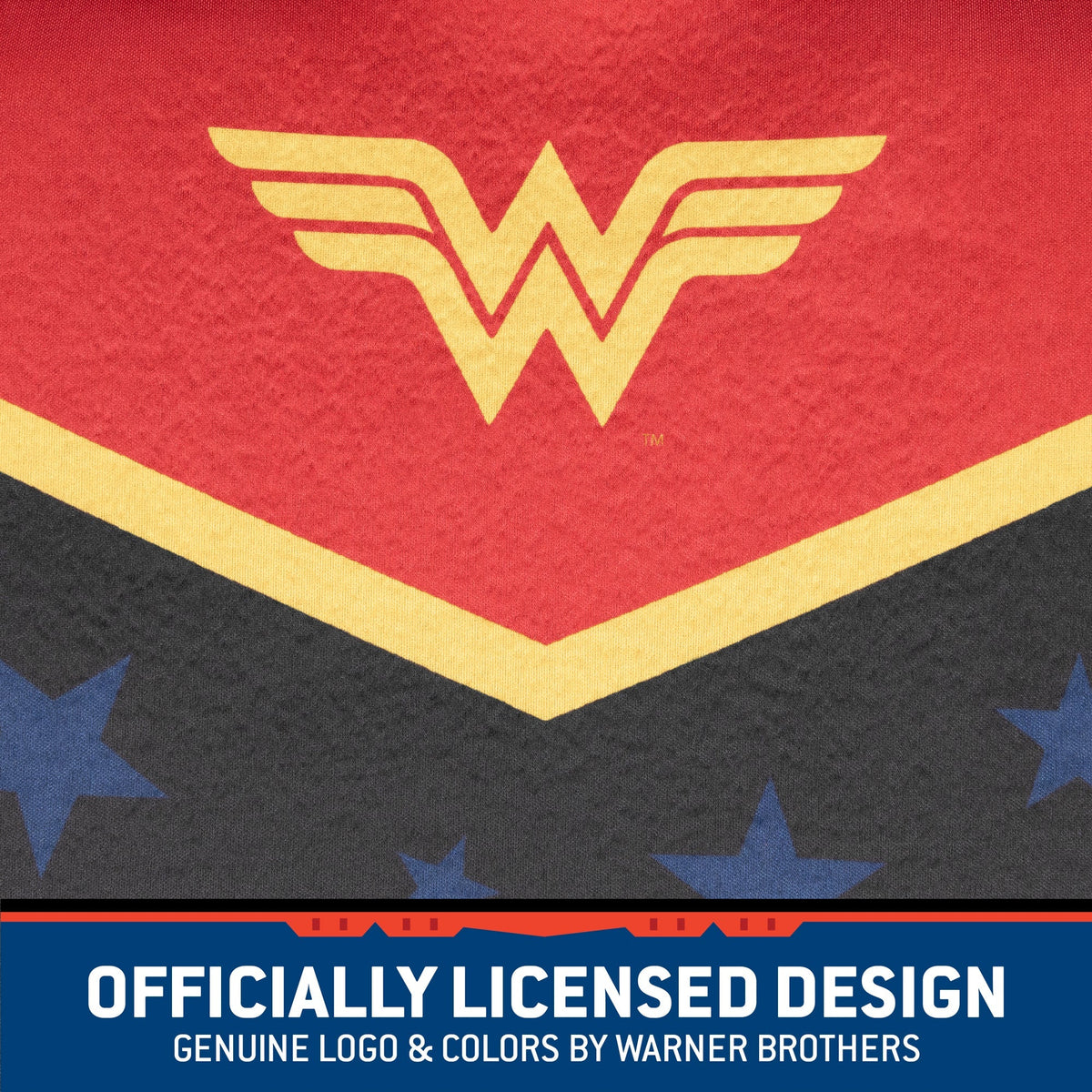 Warner Bros DC Comics 6-Piece Wonder Woman Vordersitzbezüge und Sitzgurtpads