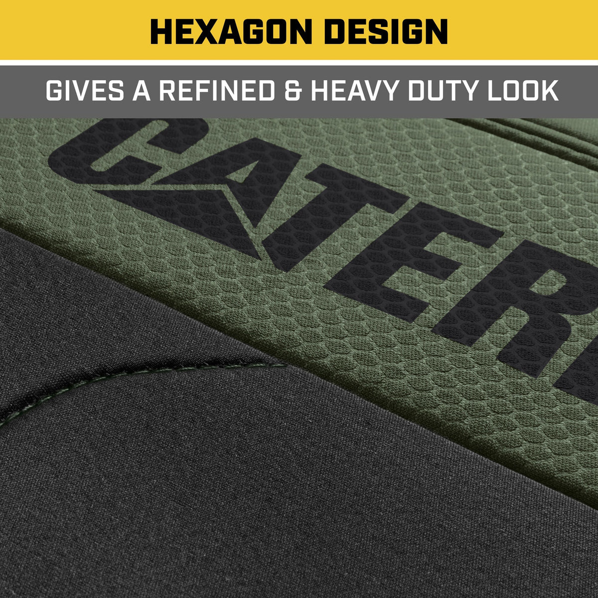 CAT 2-Pack FlexFit Vordersitzbezüge mit Hexagonal Design