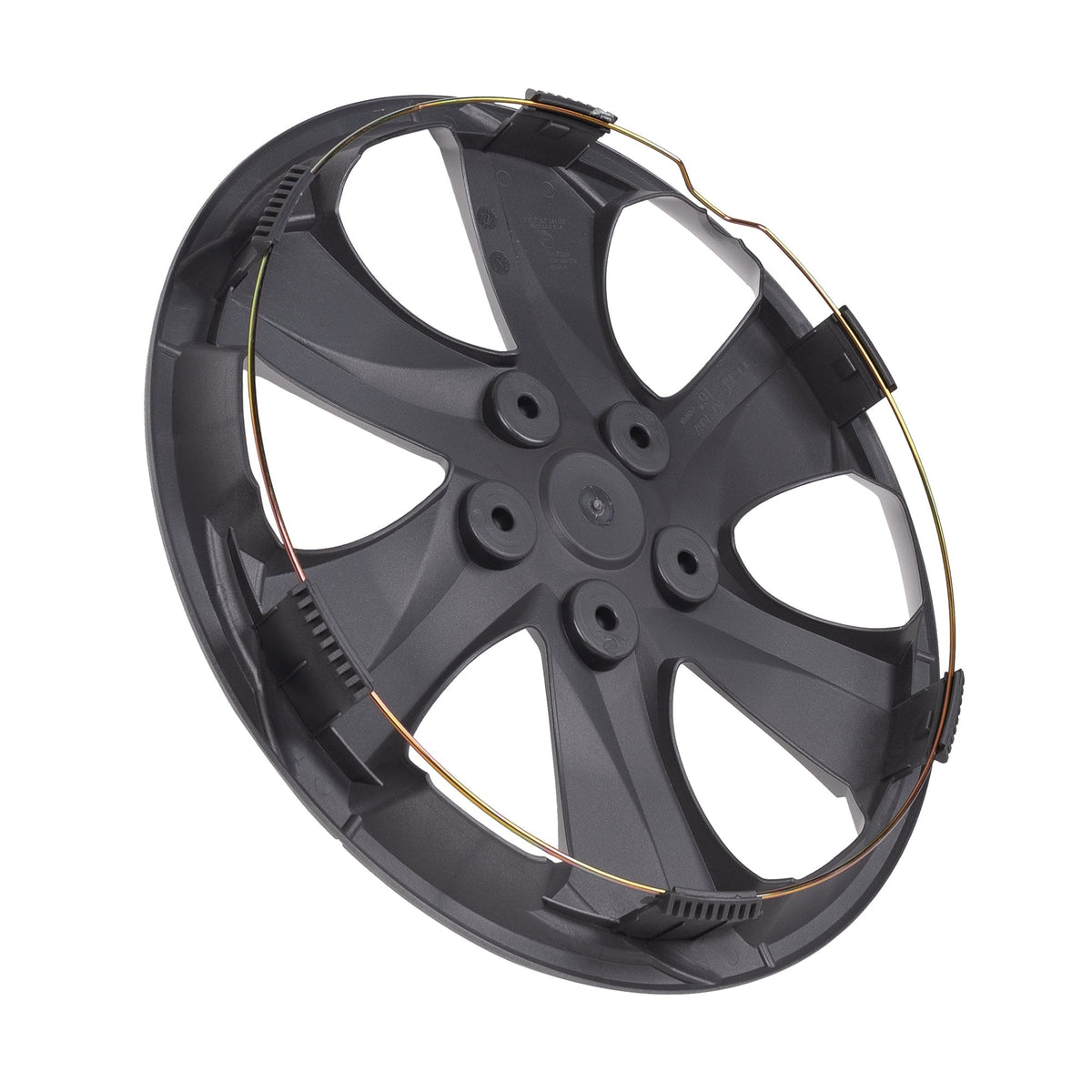 BDK 4-Pack Premium 16' Universal Fit Hubcap Abdeckungen für Räder und Felgen (6 Speichen) - Ersatz, Snap On, OEM Style
