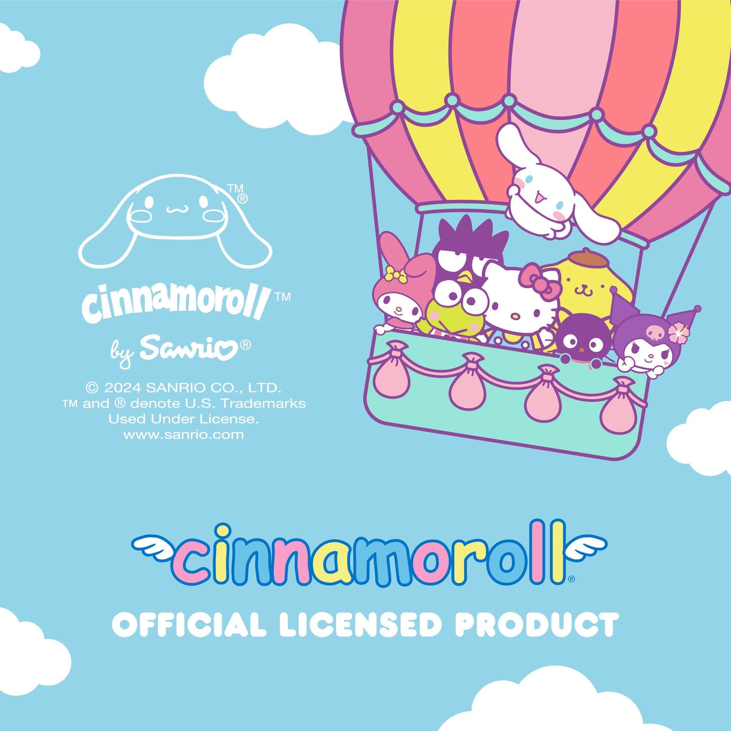 Carbella Sanrio Cinnamoroll Lemon Chill Front Windschutzscheibe Sonnenschirm (58' x 28')