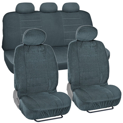 BDK CozySeats Fine Scottsdale Stoff Vordersitz- und Rücksitzabdeckungen