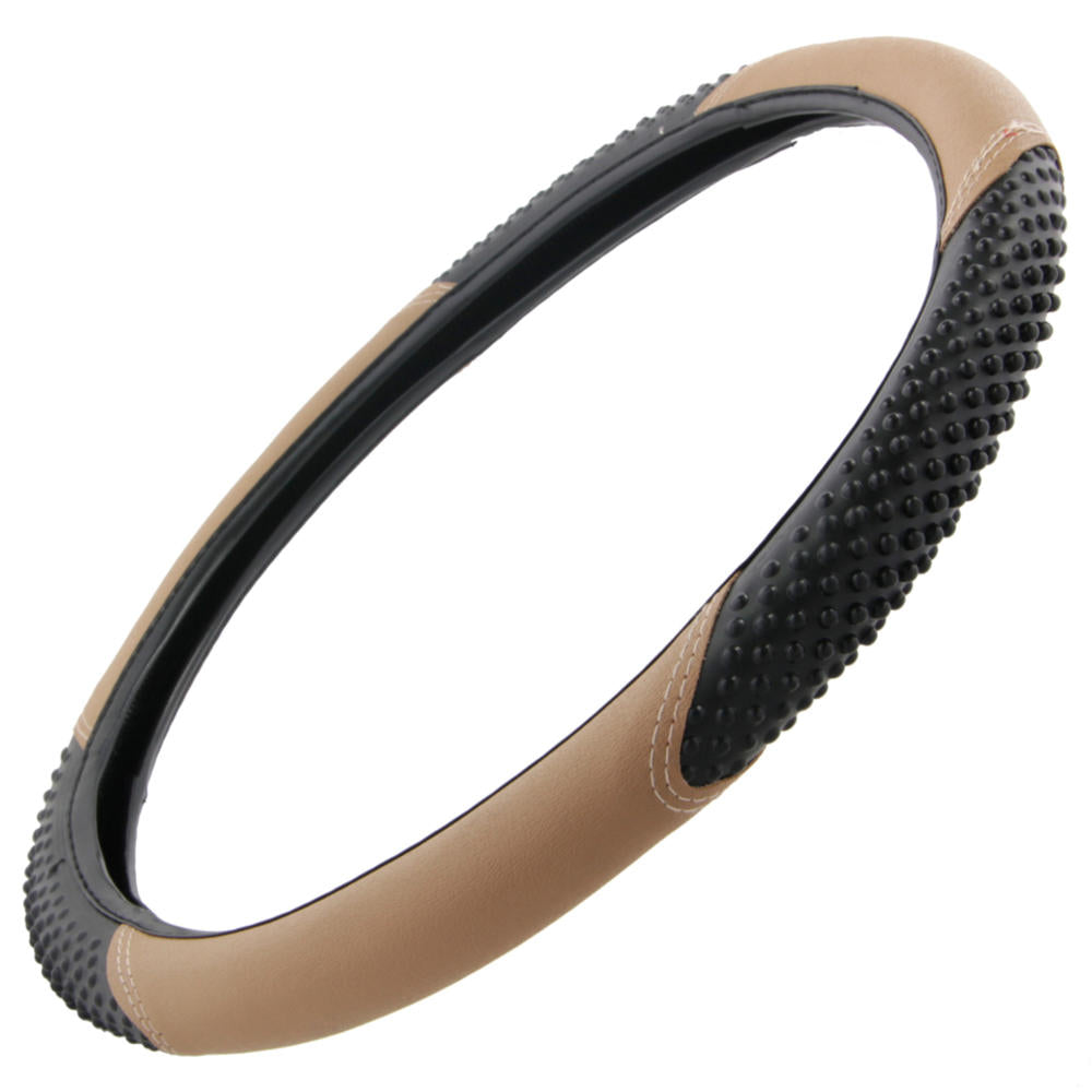 BDK Ergonomic Sport Massage Grip Lenkrad Abdeckung (Fits 14.5' - 15.5')