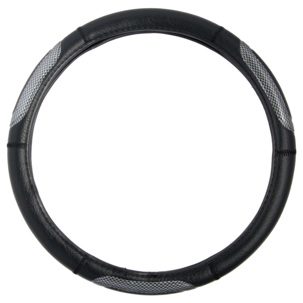 BDK Zwei-Tone Sport Carbon Grip Lenkrad Abdeckung (Fits 14.5' - 15.5')