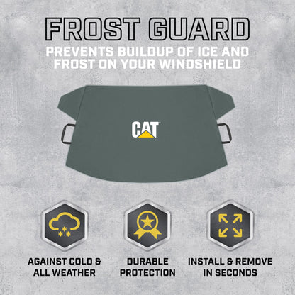 Cat® Schneeschutzscheibe Schnee Abdeckung, härteste Auto Frostschutz für Eis & Schnee, Wetterfest für den Winter, Enthält Anti-Diebstahl Straps, Frostschutz für Auto-Truck Van SUV