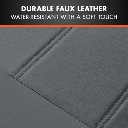 BDK 9-Piece Premium Faux Leder Vordersitze und Rücksitze