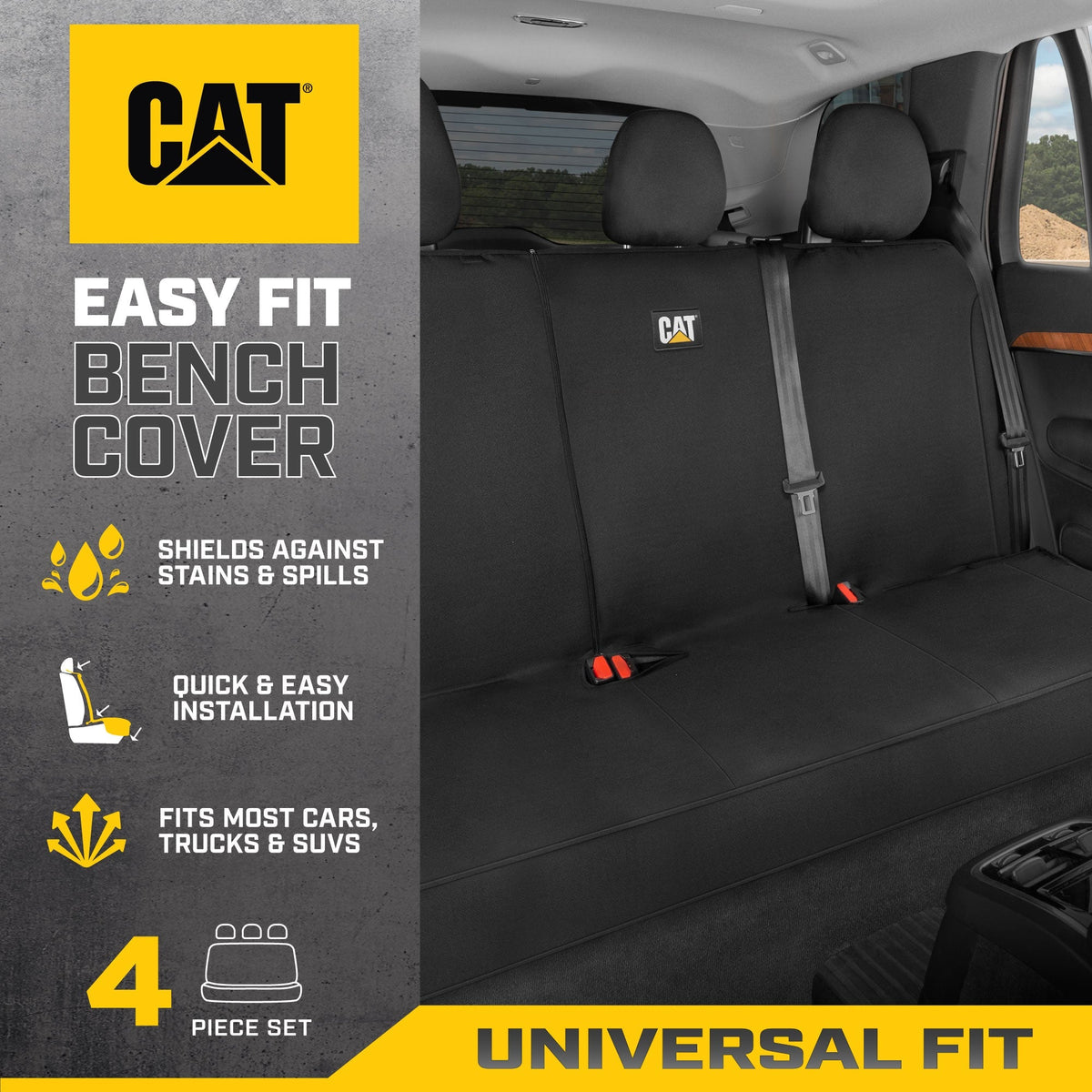 CAT FlexFit Split Hintere Sitzbank Abdeckung