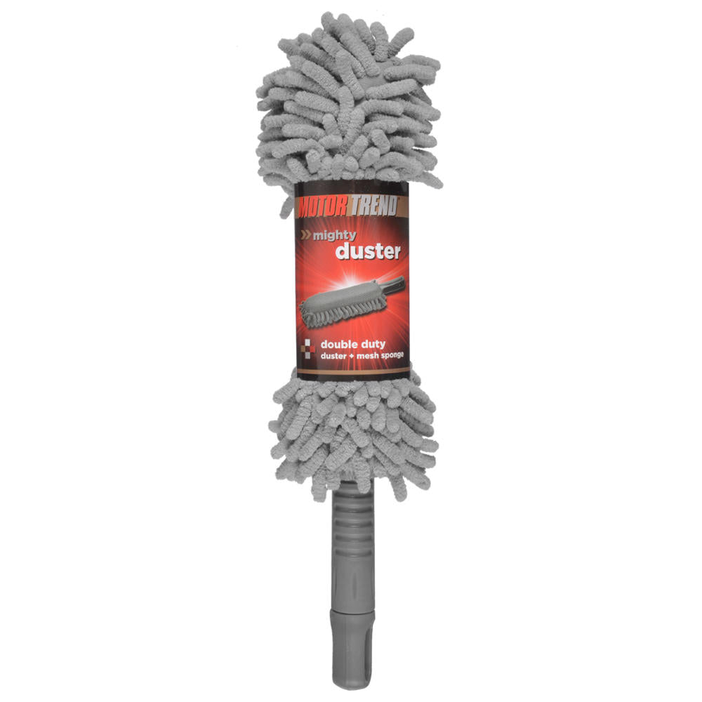 MotorTrend Mighty Duster 2-in-1 Duster und Mesh Sponge