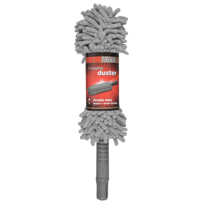 MotorTrend Mighty Duster 2-in-1 Duster und Mesh Sponge