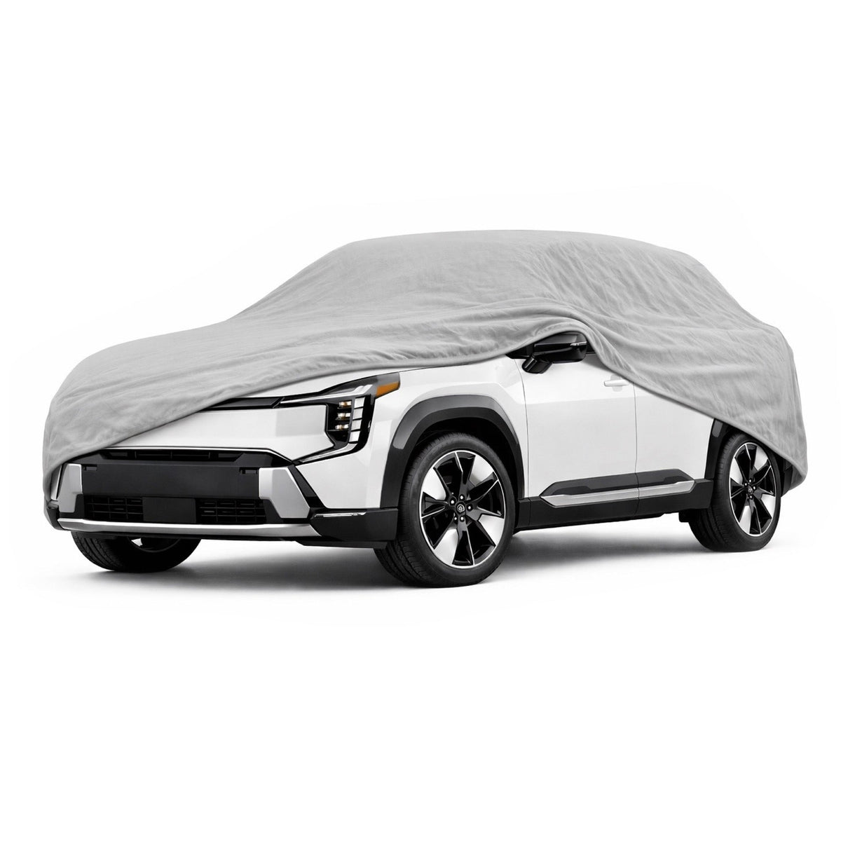 BDK Single Layer Poly Fahrzeugabdeckung für Autos, SUVs, LKW, Vans - Universal Fit, All Weather