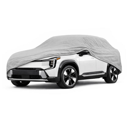 BDK Single Layer Poly Fahrzeugabdeckung für Autos, SUVs, LKW, Vans - Universal Fit, All Weather