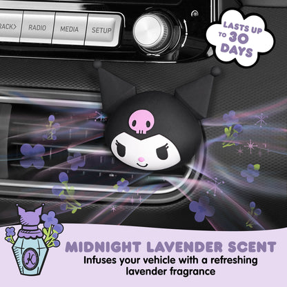 Carbella Offizieller Hallo Kitty Kuromi Air Freshener Deodorizer - Mitternachts-Lavendel