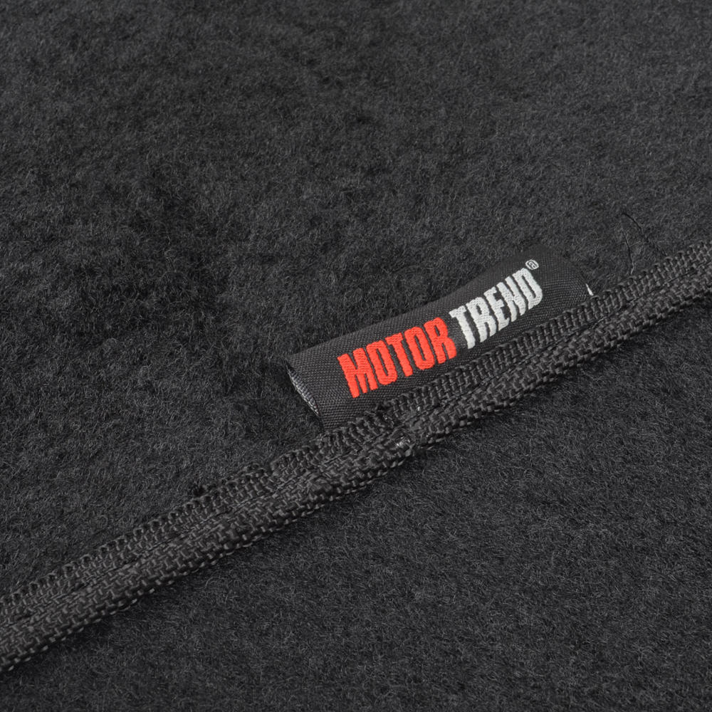 MotorTrend 4-Piece FatRug Premium Teppich Vorderbodenmatten und Hinterbodenmatten mit Fersenpolsterung