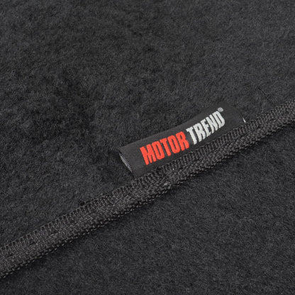 MotorTrend 4-Piece FatRug Premium Teppich Vorderbodenmatten und Hinterbodenmatten mit Fersenpolsterung