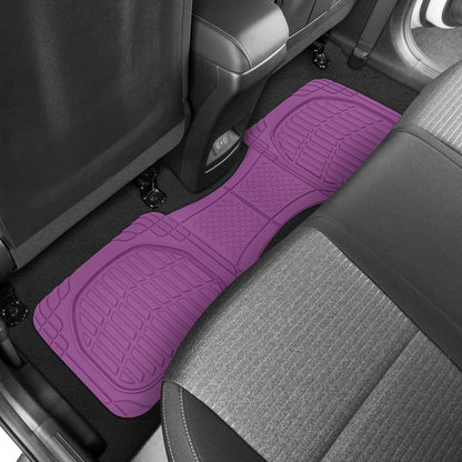 Autobodenmatten - FlexTough Deep Dish Rubber All Weather Protection für Autos SUV Trucks Beige Automotive Zubehör