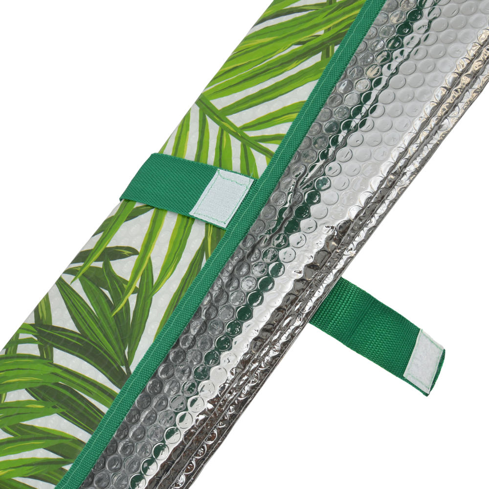 BDK Tropical verlässt Front Windschutzscheibe Sonnenschirm (58' x 28')