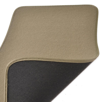 MotorTrend 4-Piece Premium Inter-Lock Backing Teppich Vorderbodenmatten und Hinterbodenmatten