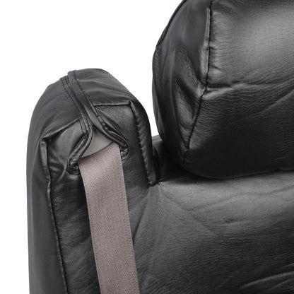 BDK 2-Pack Premium Faux Leder Vordersitze mit integrierten Sicherheitsgurtabdeckungen