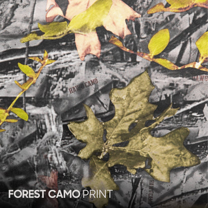 BDK 9-Piece Forest Floor Camo Vordersitz- und Rücksitzabdeckungen