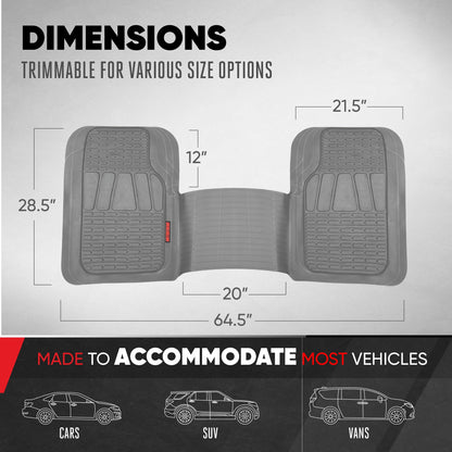 MotorTrend WingRunner Hinterbodenmatte - Trimm to Fit