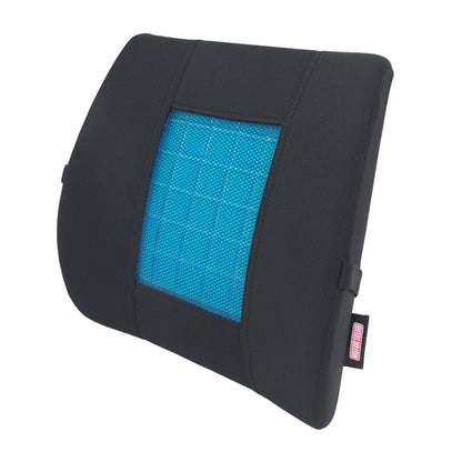 Motor Trend Kühlung Auto Lumbal Support Cushion - Hergestellt mit Memory Foam für maximale Coccyx Komfort & Rücken Tailbone Schmerzlinderung, ideal für Auto- und Bürostühle (MTCG-100)
