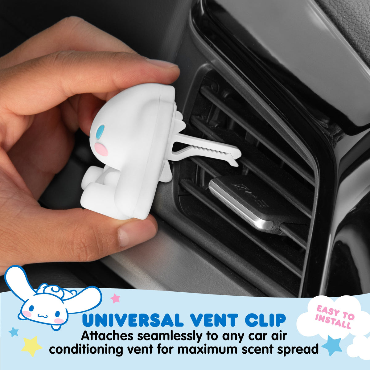 Carbella Offizieller Hello Kitty Cinnamoroll Air Freshener Deodorizer - Frische Baumwolle