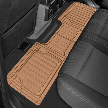 CAT 3-Stück ToughLiner Vorderbodenmatten und Hinterbodenmatten - Heavy Duty, All Weather, Trimmen, um zu passen