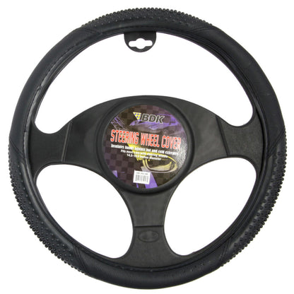 BDK Ergonomic Sport Massage Grip Lenkrad Abdeckung (Fits 14.5' - 15.5')